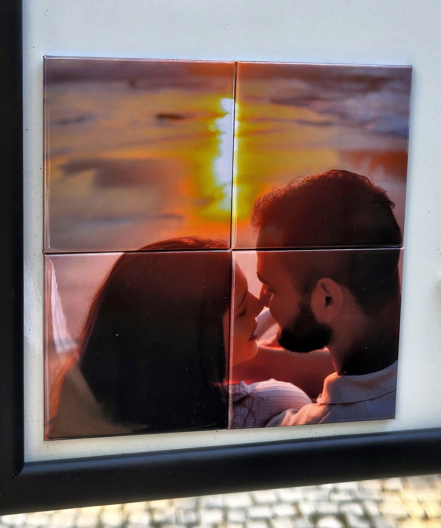 Conjunto de Ímanes para Fotos em Puzzle de 9 Peças
