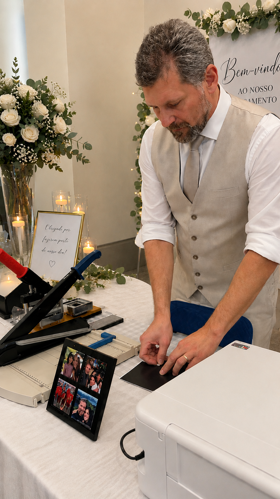 On-Site Photo Magnets — Live Event Booking