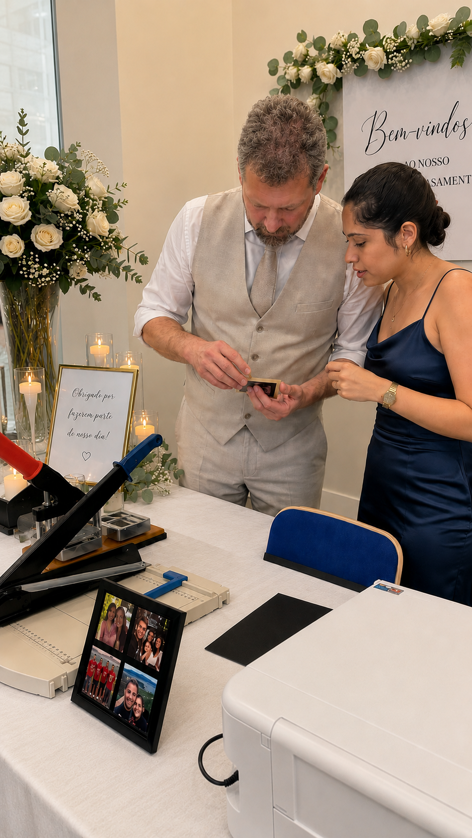 On-Site Photo Magnets — Live Event Booking